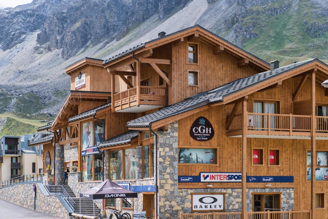 Cgh Residences & Spas Le Jhana Tignes Eksteriør billede